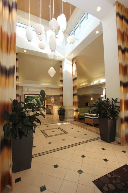 Lobby- High ceilings view