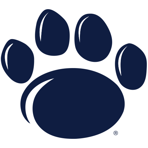 blue penn state paw