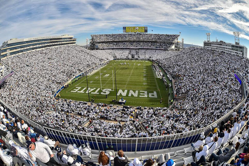 beaver stadium white out